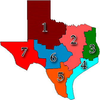 Map of Texas